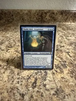 Thada Adel, Acquisitor [Worldwake] Magic MTG Cards LP/MP - Image 1