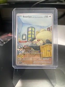 Pokemon Custom Art Card Snorlax Munchlax Mew Van Gogh Card Non TCG - Image 1