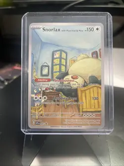 Pokemon Custom Art Card Snorlax Munchlax Mew Van Gogh Card Non TCG - Image 2