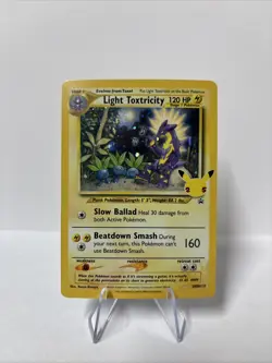 Light Toxtricity SWSH137 SWSH: Sword & Shield Promo Cards Holo NM - Image 1