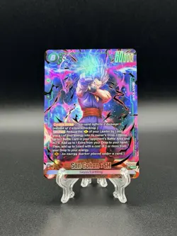 Son Gohan : SH FB09-060 Alternate Art Dual Evolution Dragon Ball Card English - Image 1