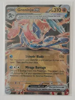 Greninja ex (GameStop Metal Card) 106/167 Miscellaneous Cards & Products Regular - Image 1