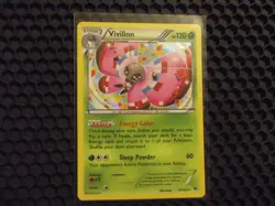 Pokemon Card Vivillon 15/162 Ultra Rare Holo XY BREAKthrough 2015 NM - Image 1