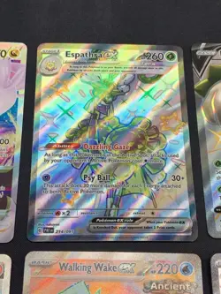 Pokemon Card Lot Full Art, EX, Shiny, V Star, V Ultra Rare NM/LP Pokemon Cards - Image 3