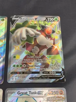 Pokemon Card Lot Full Art, EX, Shiny, V Star, V Ultra Rare NM/LP Pokemon Cards - Image 4