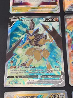 Pokemon Card Lot Full Art, EX, Shiny, V Star, V Ultra Rare NM/LP Pokemon Cards - Image 5