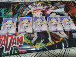 PURPLE CHEER X 5 PR HOLOLIVE OCG ENGLISH - Image 1