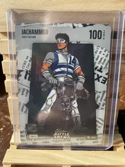 Bo Jackson Battle Arena Jachammer First Edition Steel Rookie Card HBF-37 100 - Image 1