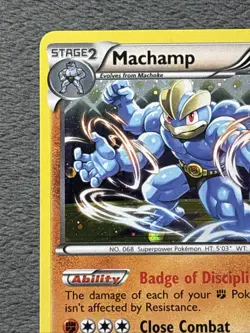 Machamp 49/101 Cosmos Holo Pokemon Card Blister Promo NM Near Mint - Image 4