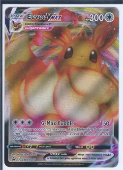 Eevee VMAX SWSH087 SWSH: Sword & Shield Promo Cards Holo - Image 1