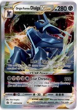 Origin Forme Dialga VSTAR Promo SWSH: Sword & Shield Promo Cards SWSH256 NM - Image 1