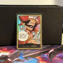 DON!! Card (Gol.D.Roger) (Gold) Carrying On His Will Foil - Image 3