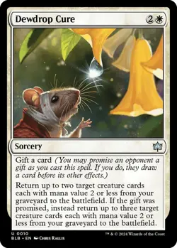 Dewdrop Cure U Bloomburrow 10 NM - Image 1