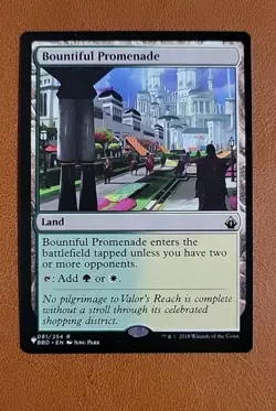 NM Bountiful Promenade 081/254 "The List" Reprint Battlebond BBD - Image 1