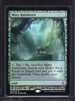[NM] MTG Misty Rainforest - Zendikar Expeditions (EXP) Foil - Image 1