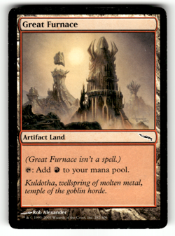 Great Furnace 282 Normal C Mirrodin LP - Image 1