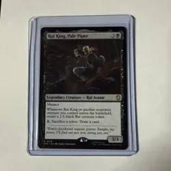 MTG Rat King, Pale Piper Commander: Teenage Mutant Ninja Turtles Regular - Image 1