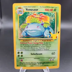 Venusaur 15/102 Pokemon Card - Celebrations: Classic Collection - NM - Image 1
