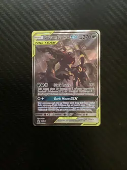 2020 Pokemon TCG Sun and Moon Umbreon & Darkrai GX Black Star Promo #SM241 - LP - Image 1