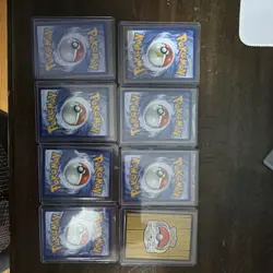 Pokemon TCG Nintendo Mixed Card Lot Mew Manaphy Kangaskhan Holo 9 Cards - Image 2