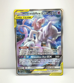 Mewtwo & Mew GX Promo SM Promos SM191 Pokemon NM VGC FAST SHIP - Image 1