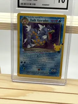 CGC 10 Dark Gyarados Holo 8/82 Celebrations Classic Collection Pokemon TCG - Image 3
