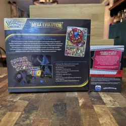 Pokemon TCG Mega Evolution Lucario ETB + Booster Bundle - New/ Factory Sealed - Image 2