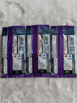 Pokemon Violet EX Korean Booster Packs Miraidon 3 Pack Lot - Image 2