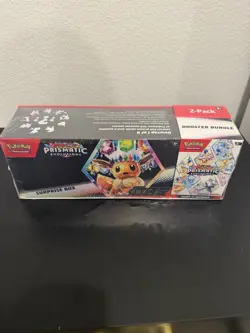Pokemon Prismatic Evolutions Scarlet and Violet Surprise Box and Booster Bundle - Image 2