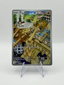 Timburr 183/167 Secret Illustration Rare Pokemon TCG Twilight Masquerade NM/LP - Image 1