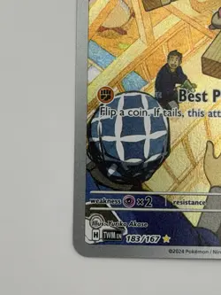 Timburr 183/167 Secret Illustration Rare Pokemon TCG Twilight Masquerade NM/LP - Image 5