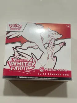 Pokemon White Flare Pokemon Center ETB Elite Trainer Box SEALED NEW - Image 1