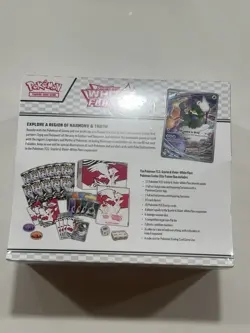 Pokemon White Flare Pokemon Center ETB Elite Trainer Box SEALED NEW - Image 3