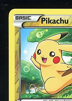 PIKACHU 2014 Pokemon XY Furious Fists Reverse Holo # - NM - Image 3