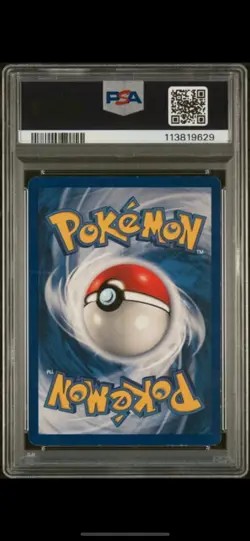 1999 POKEMON GAME #58 PIKACHU GHOST STAMP ERROR - Image 2
