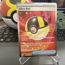 Pokemon Ultra Ball 264/217 Trainer-Item Full Art Holo 2026 Ascended Heroes NM - Image 2