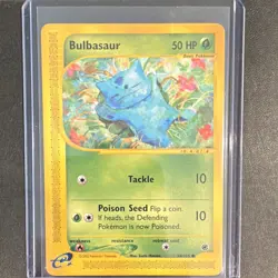 Pokemon Bulbasaur 94/165 Expedition Common 2002 NM - Image 1