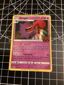 Pokemon Gengar 057/198 Trick or Trade Holo - Image 1