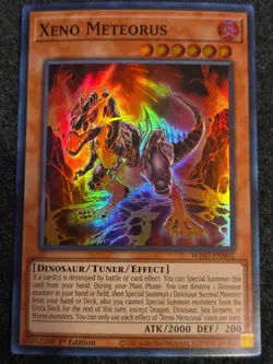 Yugioh: Xeno Meteorus - WISU-EN001 - Super Rare - 1st Edition - NM - Image 1