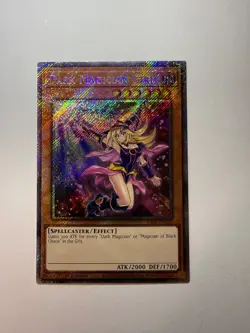 Yugioh - Dark Magician Girl (7th Art) - Platinum Secret - 1st - RA04-EN107 - NM - Image 1