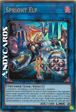 SPRIGHT ELF • (Spright Elfa) • Ultra R • POTE EN049 • 1Ed • Yugioh! • ANDYCARDS - Image 1