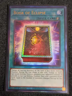 Book of Eclipse 1st Edition Prismatic Ultimate Rare RA02-EN054 Yu-Gi-Oh! - Image 1