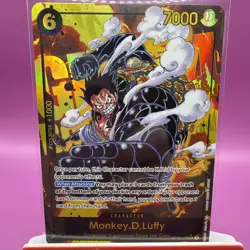 One Piece TCG Royal Blood OP10-118 Monkey.D.Luffy (Gear 4) Alternative Art NM - Image 1