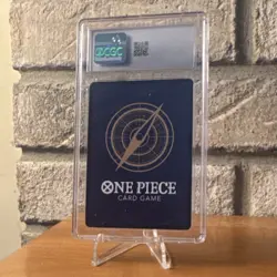 One Piece CCG Jewelry Bonney Secret Rare Alt Art Holo CGC 8.5 OP12-118 - Image 2