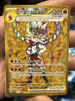 Cinderace ex - 163 - SV: Scarlet & Violet Promo Cards (SVP) - Near Mint - Image 1