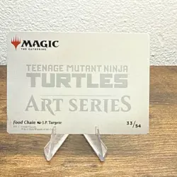 Food Chain Art Card (Gold-Stamped) Art Series: Teenage Mutant Ninja Turtles... - Image 2