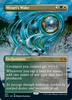 MTG English Mirari's Wake (Borderless) NM Normal Modern Horizons 2 - Image 1