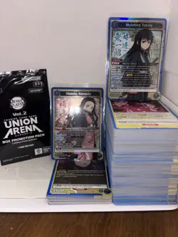 Union Arena Demon Slayer Vol.2 Muichiro Tokito Nezuko Kanroji Card Lot of 200 - Image 3