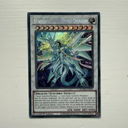Stardust Sifr Divine Dragon BLMM-EN151 Secret Rare 1st Edition YuGiOh Card NM - Image 1