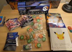 iloveallthingsdisney Pokemon Card Bulk ETB Sleeves, dividers, coins, dice cards - Image 3